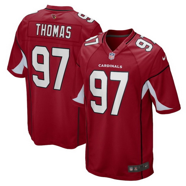 mens nike cameron thomas cardinal arizona cardinals game player jersey